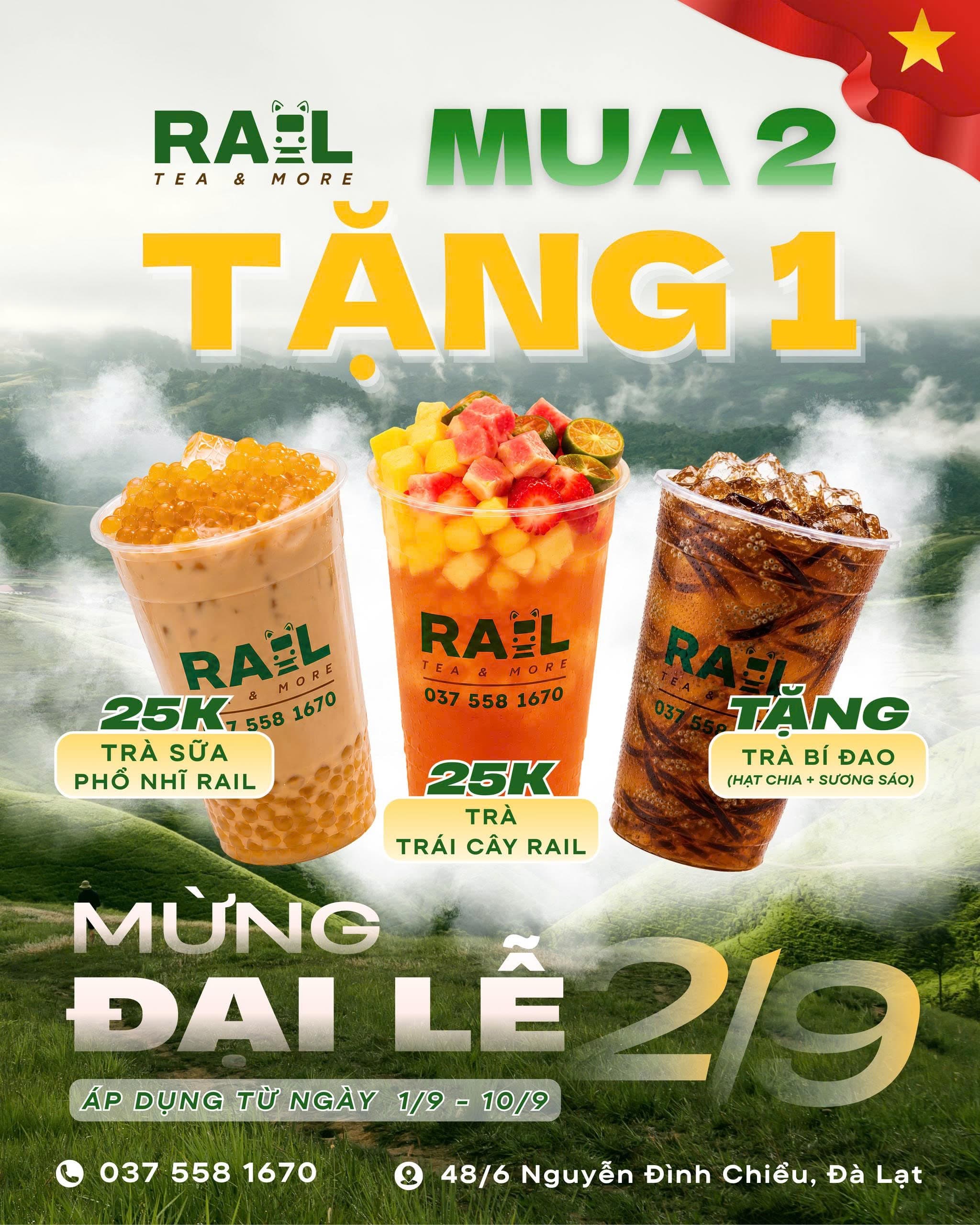 Mừng Đại lễ 2/9 – Mua 2 tặng 1