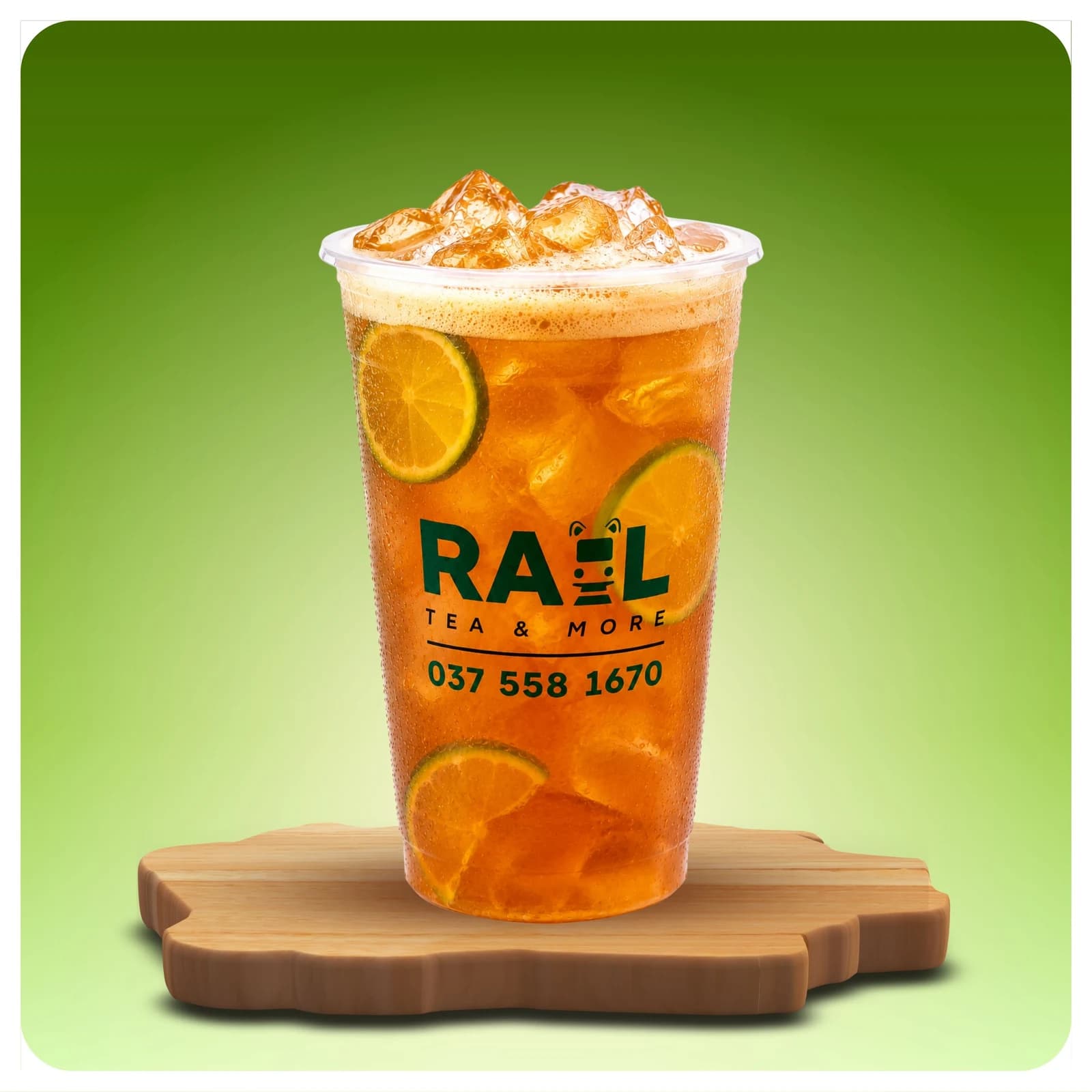 Trà chanh tại RAIL Đà Lạt