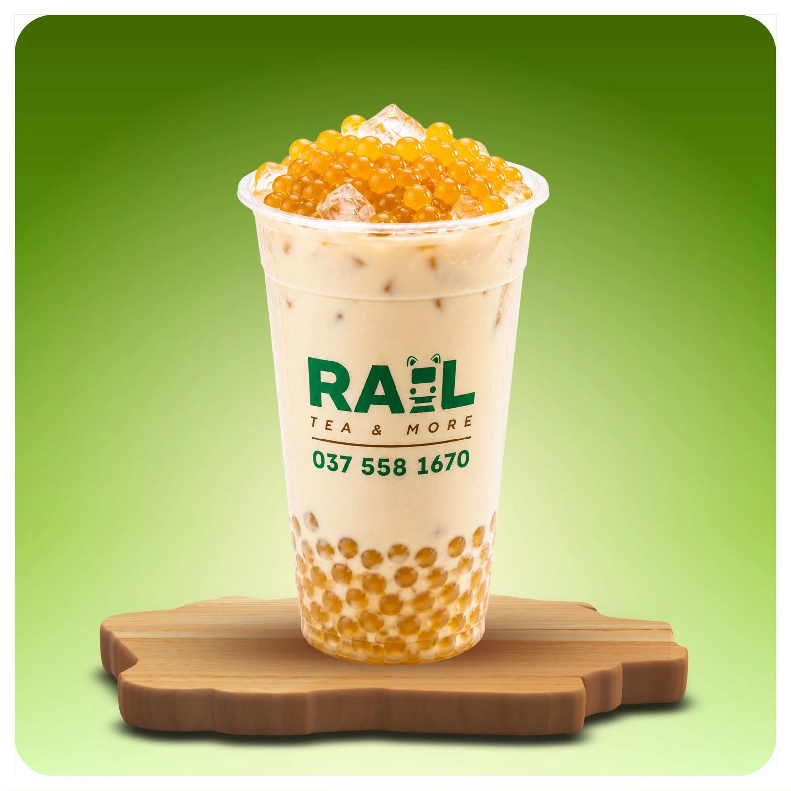 Roasted Rice Milk Tea